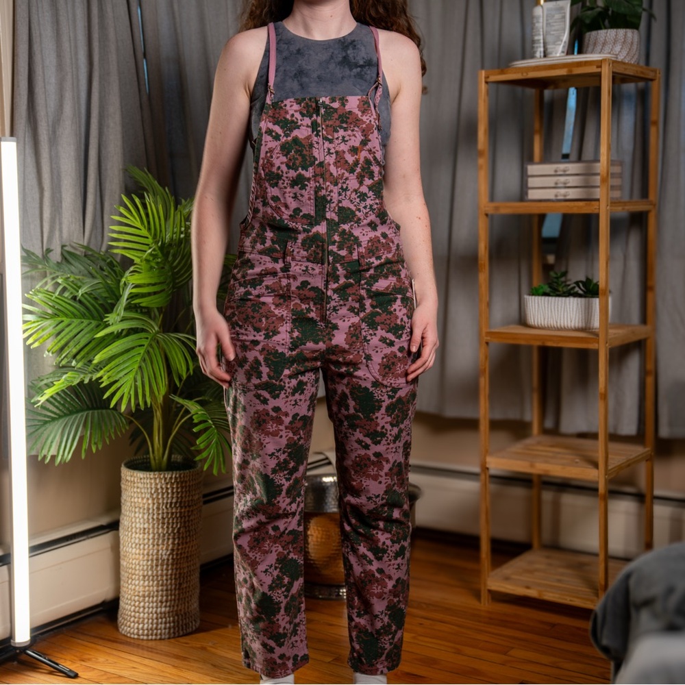 Camouflage Pink and Purple Overalls